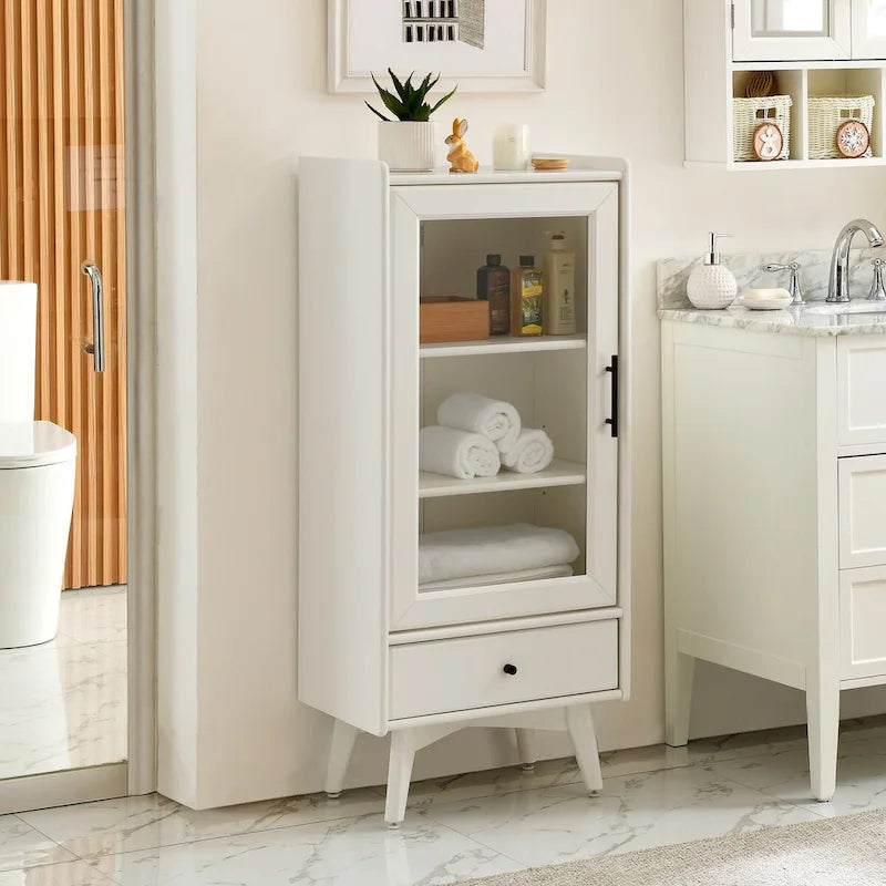 Floor Standing cabinet with Glass Door